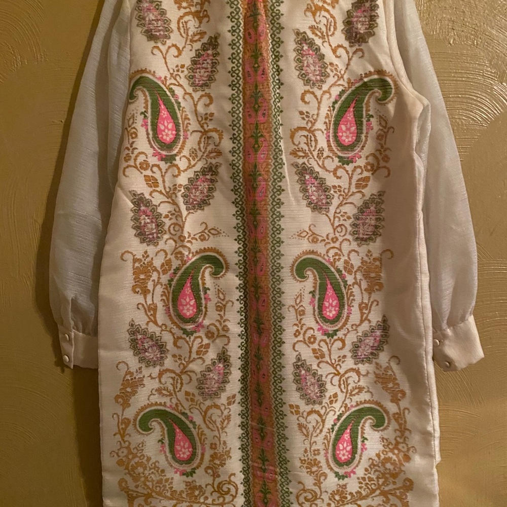 Beautiful 1960 Alfred Shaheen Dress - image 5